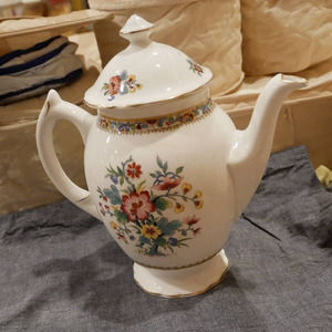 COALPORT MING ROSE COFFEE POT